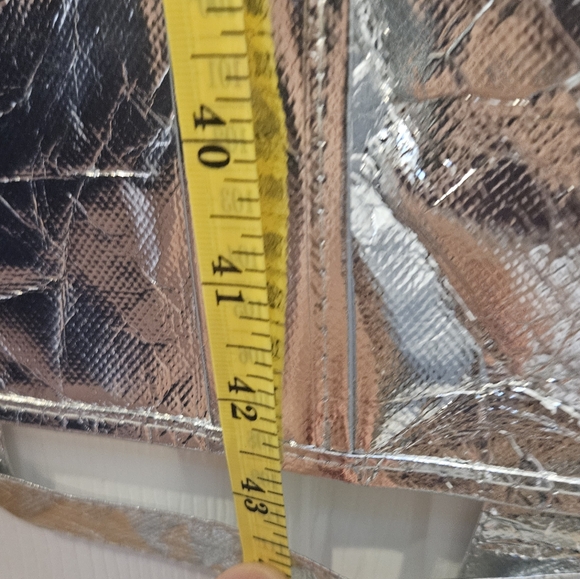 2 Ogier garment bags/suit carrier silver and white - Picture 9 of 16